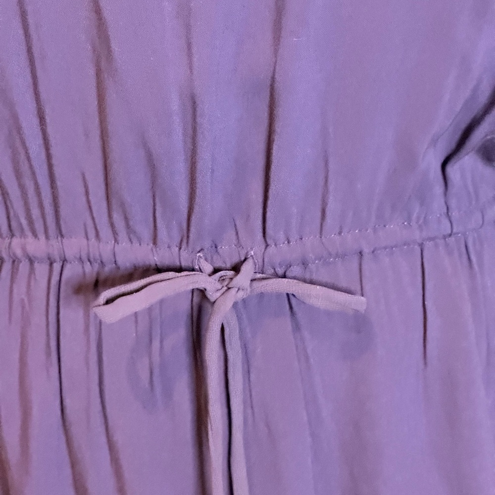 Express Lavender Sheer Midi Dress - Picture 4 of 7